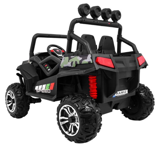 Samochód elektryczny dla dzieci Ramiz Grand Buggy Strong Lift Moro (5903864952834) - obraz 3