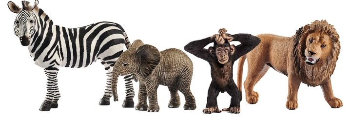 Набір фігурок Schleich Wild Life Дикі тварини 42387 (4055744012723) - зображення 1