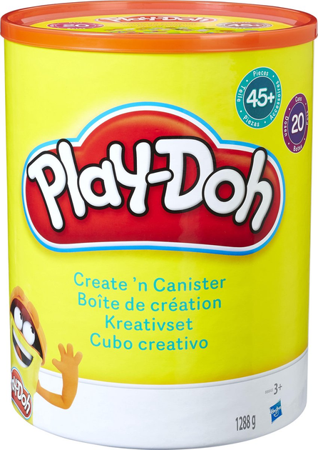 Zestaw kreatywny Hasbro Play-Doh Create N Canister (5010993448630) - obraz 1