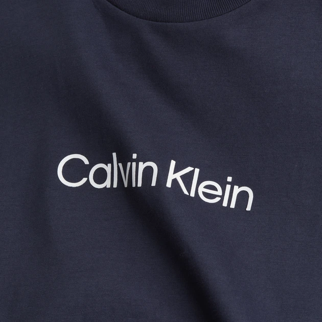 Футболка бавовняна чоловіча Calvin Klein K10K111346CHW S Темно-синя (8720107899728) - зображення 8