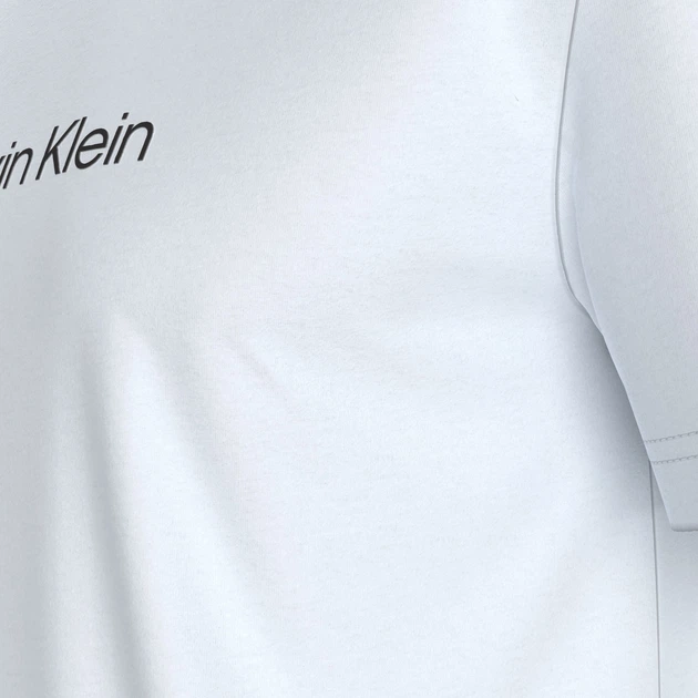 Футболка бавовняна чоловіча Calvin Klein K10K111346YAF XL Біла (8720107899827) - зображення 8