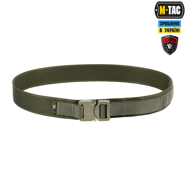 Ремень M-Tac Cobra Buckle Belt Ranger Green M/L - изображение 1