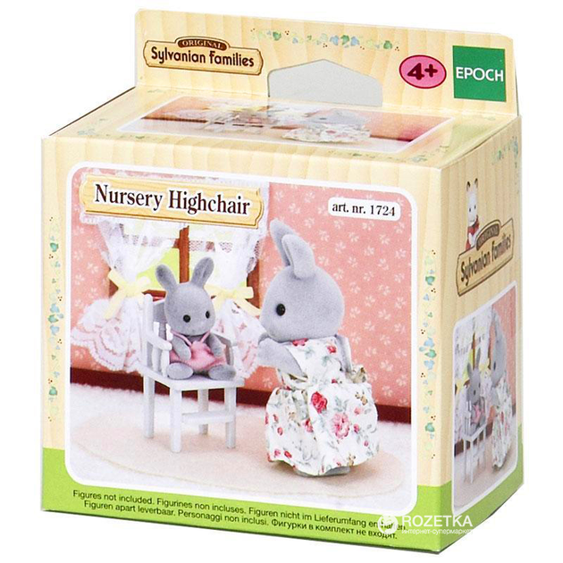 Набор стульчик для кормления малыша sylvanian families