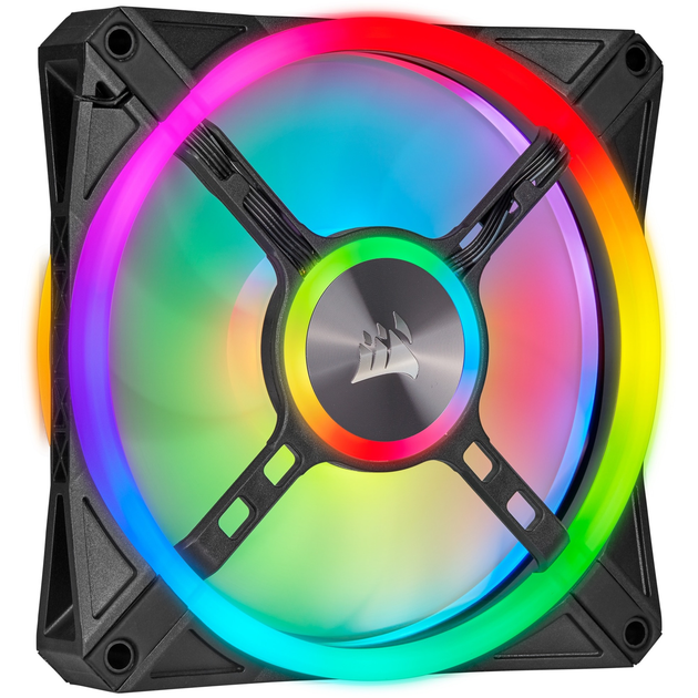 Wentylator Corsair iCUE QL120 RGB Black (CO-9050097-WW) - obraz 3
