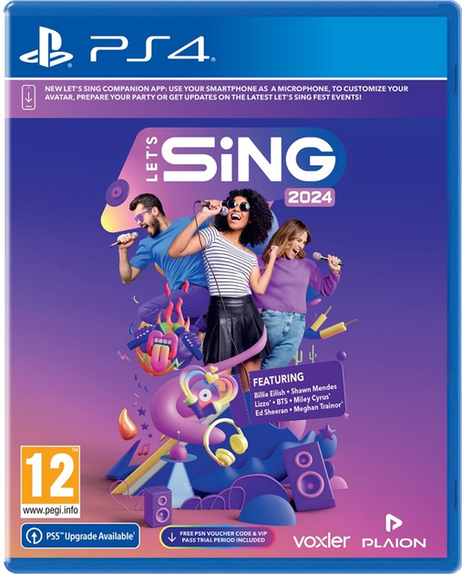 Гра для PlayStation 4 Lets Sing 2024 (4020628611583) (955555903323390) - Уцінка - зображення 1