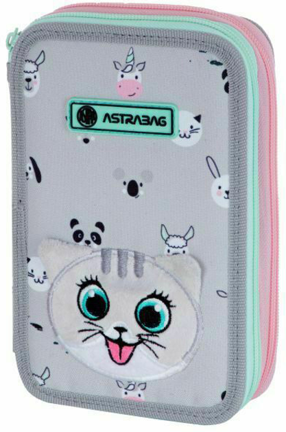 Пенал Astra Kitty The Cute AC2 подвійний без аксесуарів (5901137196657) - зображення 1