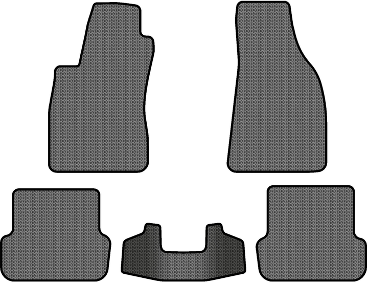 Акція на EVA килимки EVAtech в салон авто для Audi A4 (B6) AT 2000-2004 2 покоління Combi EU 5 шт Grey/Black від Rozetka