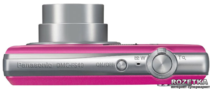 Фотоаппарат Panasonic Lumix DMC-FS40 Pink (DMC-FS40EE-P