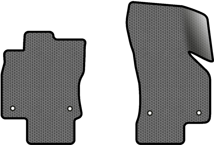 Акція на EVA килимки EVAtech в салон авто передні для Skoda Octavia A7 MT 2013-2020 3 покоління Combi EU 2 шт Grey/Black від Rozetka
