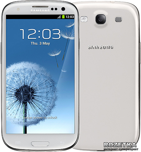 Мобильный телефон Samsung Galaxy S III I9300 Marble White – фото ...