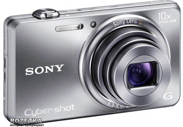 Фотоаппарат Sony Cyber-shot DSC-WX100 Silver купить на ROZETKA