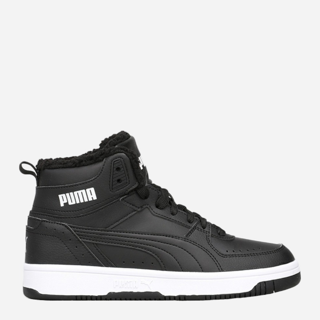 Дитячі зимові черевики для хлопчика Puma Rebound Joy Fur PS 37547901 31 (12UK) Чорні (4063699552836) - зображення 1