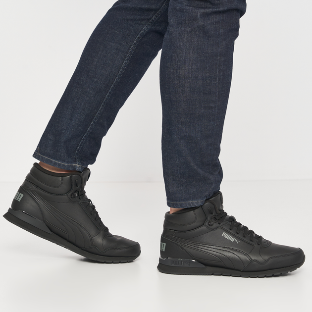 Чоловічі черевики Puma ST Runner v3 Mid L 38763801 44 (9.5UK) Чорні (4065449538534) - зображення 7