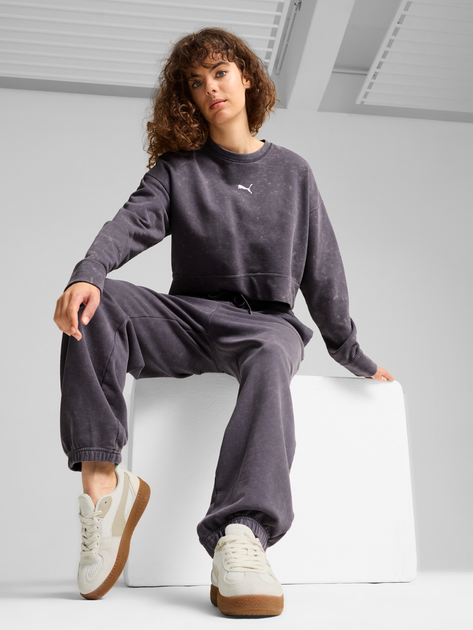 Bluza damska bez kaptura Puma DARE TO GYM2K 62679969 M Czarna (4067979960151) - obraz 3
