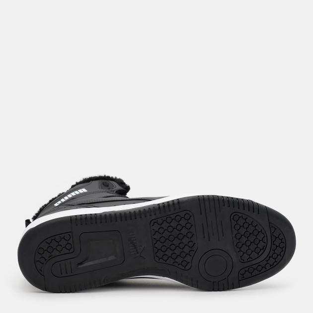 Підліткові черевики для хлопчика Puma Rebound JOY Fur 37557601 39 (6UK) Чорні (4063696488268) - зображення 5