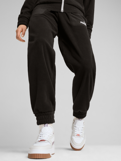 Спортивні штани жіночі Puma Ess Elevated Pants 68531701 XS Чорні (4067982675639) - зображення 1