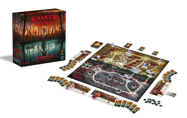 Настольная игра Rozum Дивні Дива: Догори Дриґом (Stranger Things: Upside Down) - зображення 2