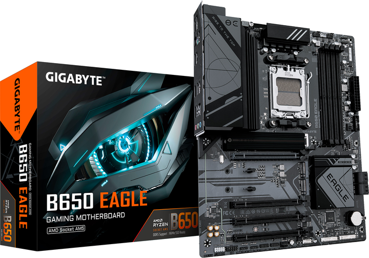 Материнська плата Gigabyte B650 EAGLE (sAM5, AMD B650, PCI-Ex16) - зображення 4