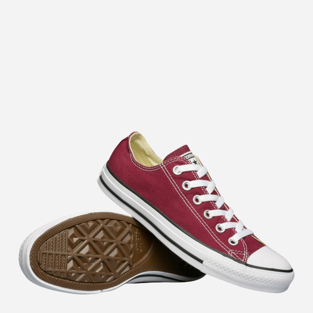 Жіночі кеди низькі Converse All Star Ox M9691 36.5 Бордові (886952782436) - зображення 6