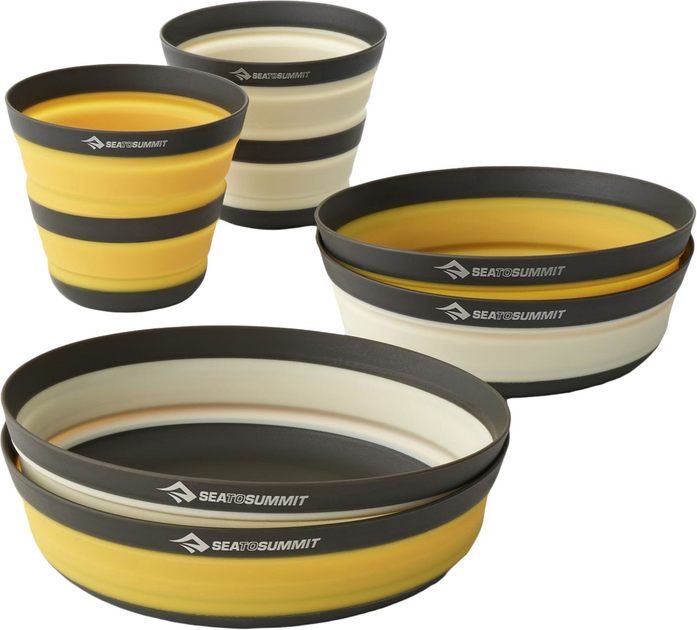 Набір посуду Sea To Summit Frontier UL Collapsible Dinnerware Set (STS ACK038031-122102) - зображення 1