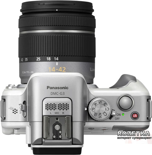Фотоаппарат Panasonic Lumix DMC-G3 14-42mm Kit White купить на
