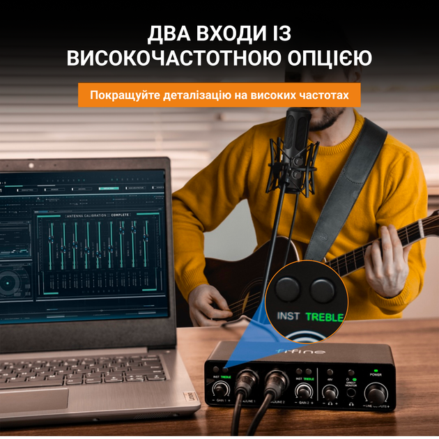 Аудіоінтерфейс Fifine Ampli 3 - зображення 5