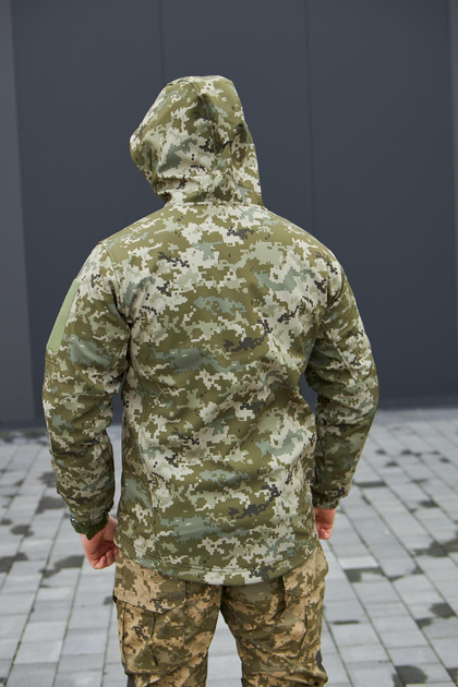 Чоловіча Куртка Soft Shell піксель Military XL - зображення 2