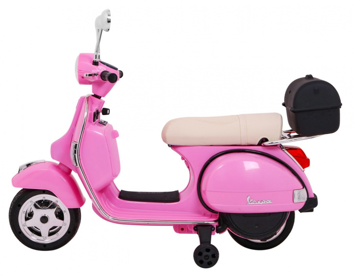 Електроскутер для дітей Ramiz Vespa Рожевий (5903864907100) - зображення 4