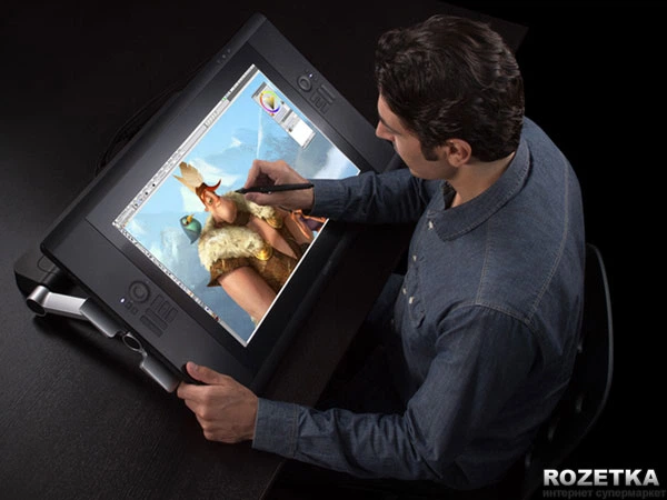 Графический планшет Wacom Cintiq 24HD Touch (DTH-2400) – фото