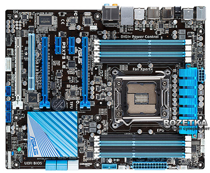 Материнская плата Asus P9X79 LE/C/SI (s2011, Intel X79, PCI-Ex16) bulk ...