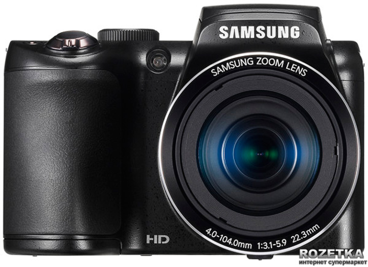 Фотоаппарат Samsung WB100 Black (WB100ZBABRU) купить на ROZETKA ...