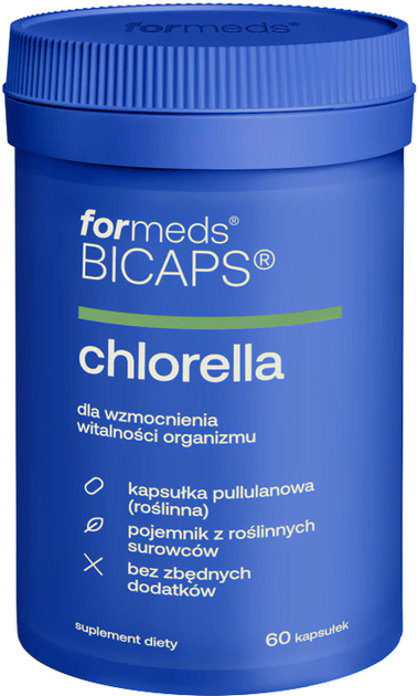 Suplement diety Formeds Bicaps Chlorella 60 kapsułek (5903148622071) - obraz 1