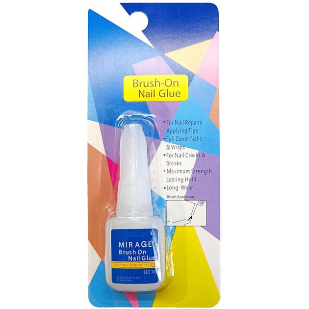 Клей для ногтей и типс с кисточкой Brush-On 10 гр. – купить онлайн на ...