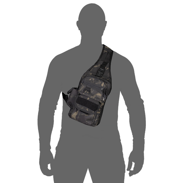 Сумка Gunner Sling 2.0 Multicam Black (7113) - зображення 2