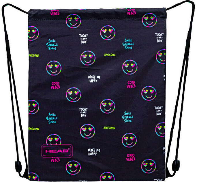 Сумка для взуття Astrabag Head Smile Sparkle Shine AD1 (5901137222097) - зображення 1