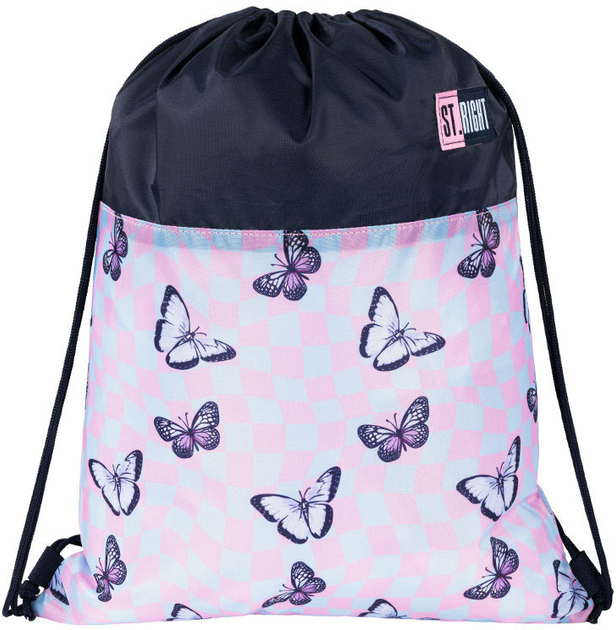 Worek na obuwie St.Majewski SO-01 Chess Butterflies (5903235664946) - obraz 1