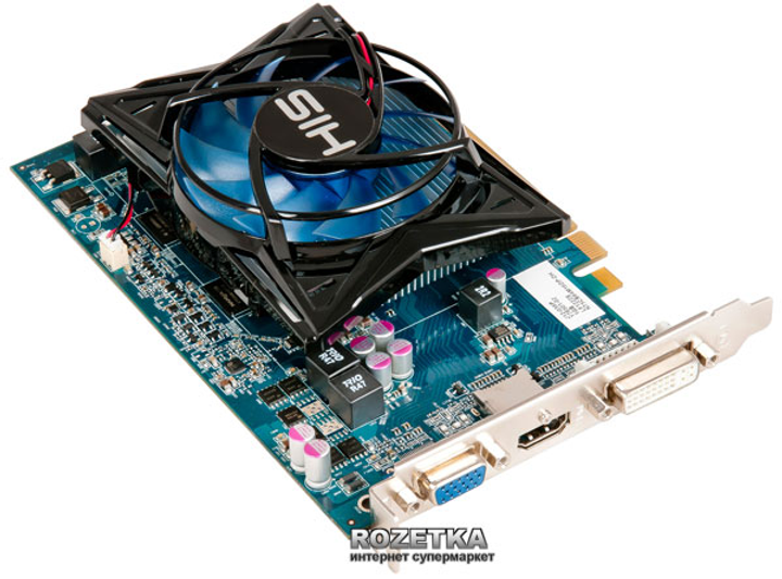 Видеокарта HIS PCI-Ex Radeon HD7750 2GB GDDR3 (128bit) (800/1600) (DVI ...