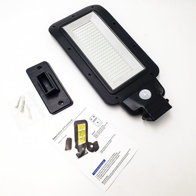 Уличный фонарь на солнечной батарее Solar 5730 SMD настенный светильник аккумуляторный - изображение 8