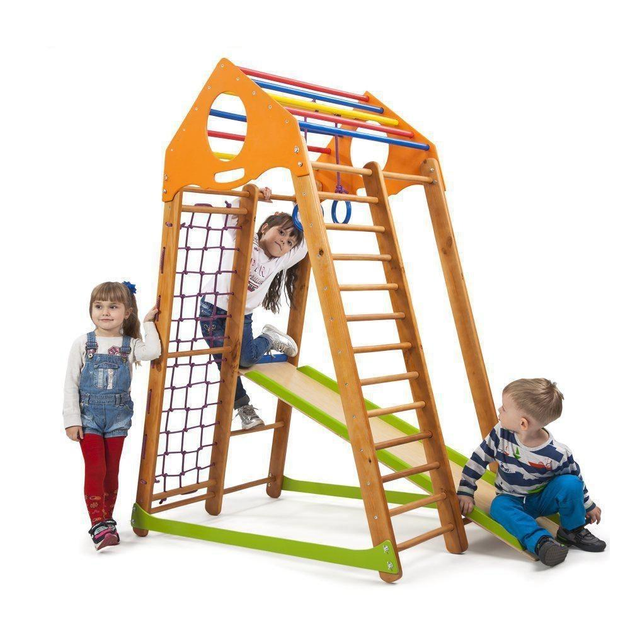 Детский спортивный комплекс SportBaby BambinoWood (BambinoWood-4) - изображение 1