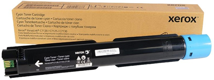 Тонер-картридж Xerox VersaLink C7120/С7125/С7130 006R01829 Cyan - зображення 1