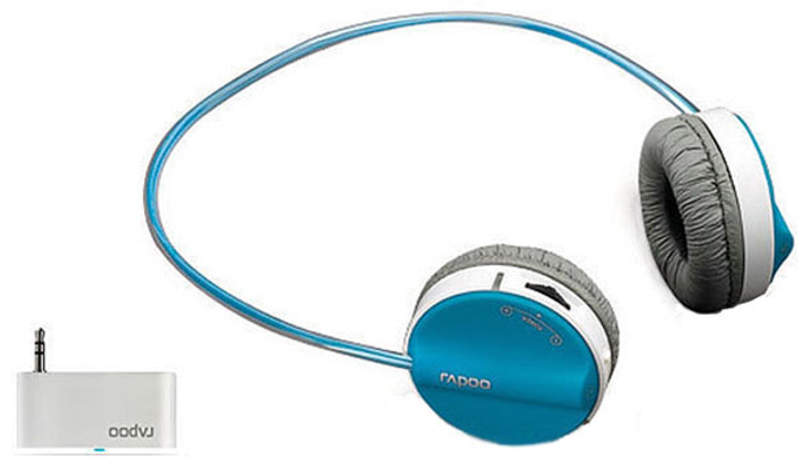Наушники Rapoo Wireless Stereo Headset H3070 Blue купить в интернет ...