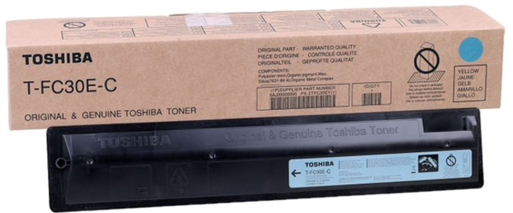 Toner Toshiba T-FC30EC 6AJ00000281 Cyan - obraz 1