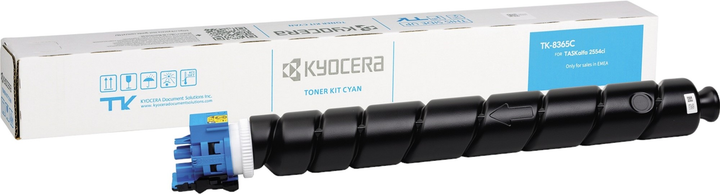 Тонер-картридж Kyocera 1T02YPCNL0 TK-8365C Cyan - зображення 1