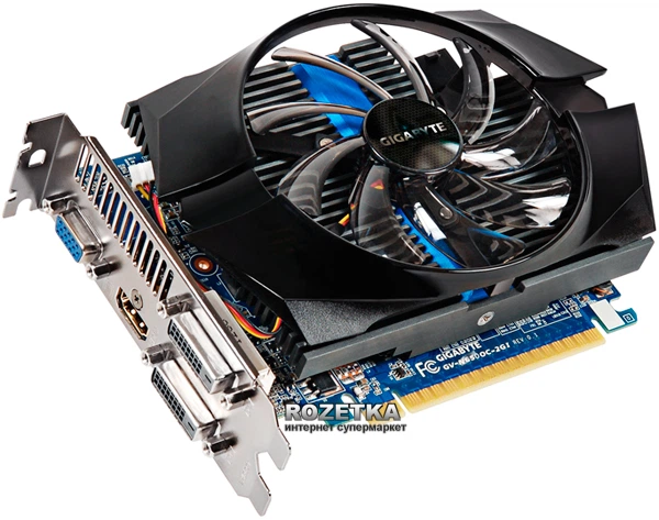 Відеокарта Gigabyte PCI-Ex GeForce GTX 650 2048MB GDDR5 (128bit