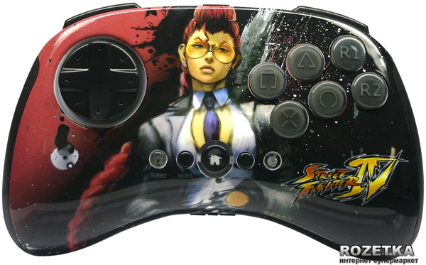 その他 MAD CATZ SF4 PS3 FIGHTPAD ROUND 2 VIPER Беспроводной контроллер Mad Catz SF IV Round 2 FightPad для