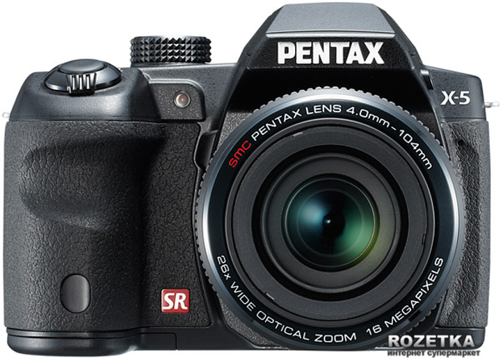 Фотоаппарат Pentax Optio X-5 Black (12762) купить на ROZETKA | Отличная ...