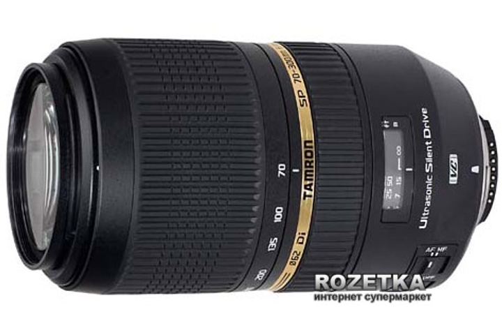 TAMRON SP 70-300 キャノンEF Об'єктив Tamron SP AF 70-300mm f/4-5.6 Di VC USD A005 для