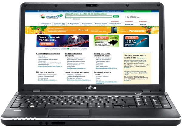 Ноутбук Fujitsu Lifebook AH512 (VFY:AH512MPAO5RU) – фото, відгуки