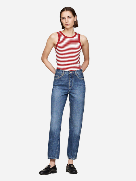 Джинси Mom`s жіночі Tommy Hilfiger WW0WW42190-1A4 W32L32 Сині (8720636798172) - зображення 3
