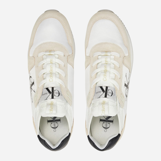 Buty sportowe damskie Calvin Klein Jeans YW0YW00840-03A 37 Białe (8720109058376) - obraz 4